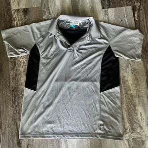 Magellan Men's Gray and Black Athletic Shirt size Medium